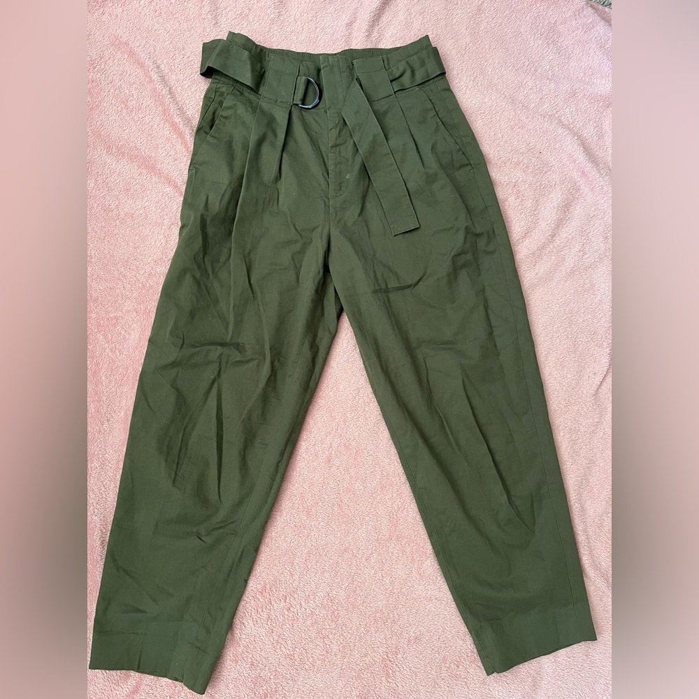 Army green pants